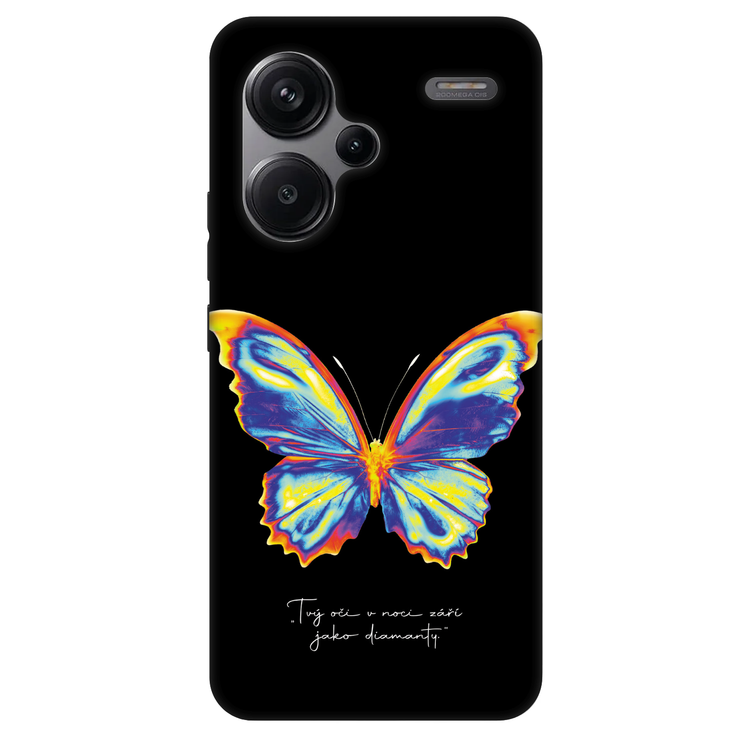 Picasee Fashion Case pre Xiaomi Redmi Note 13 Pro+ 5G - Diamanty Black