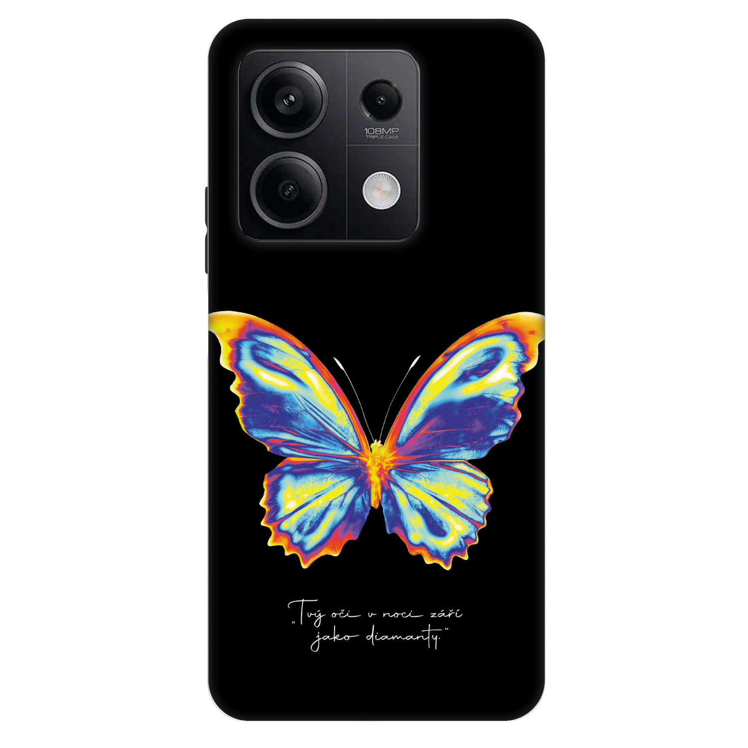 Picasee Fashion Case pre Xiaomi Redmi Note 13 5G - Diamanty Black