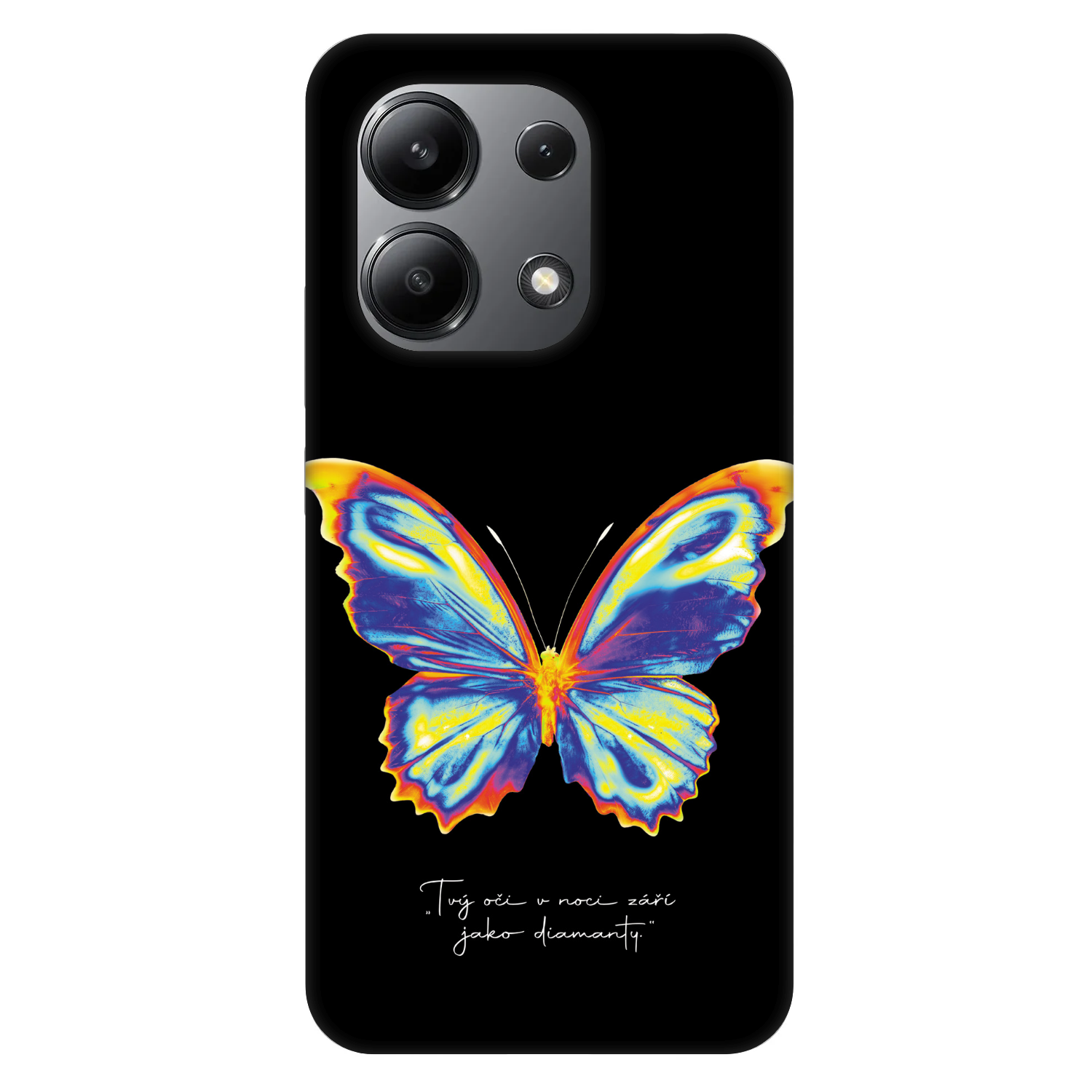 Picasee Fashion Case pre Xiaomi Redmi Note 13 4G - Diamanty Black