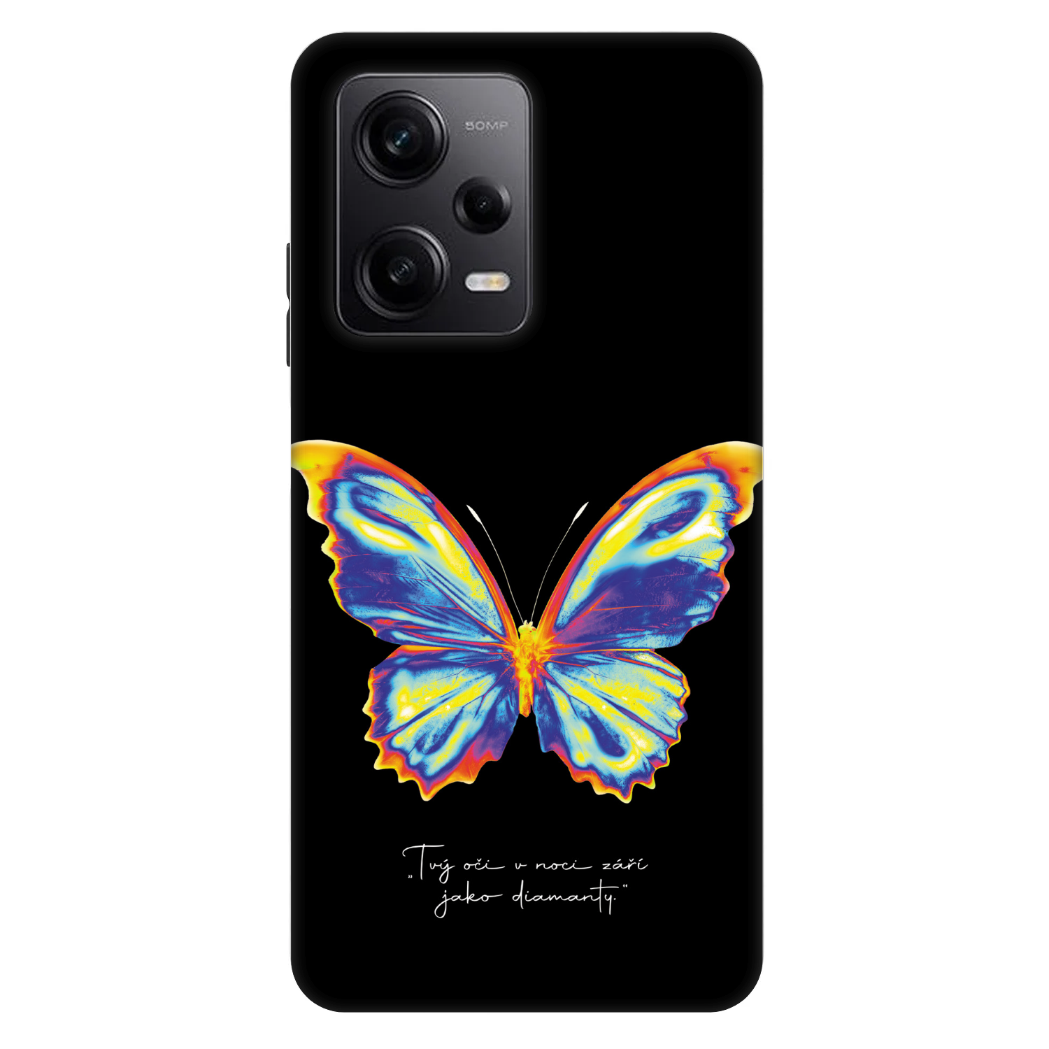 Picasee Fashion Case pre Xiaomi Redmi Note 12 Pro+ 5G - Diamanty Black