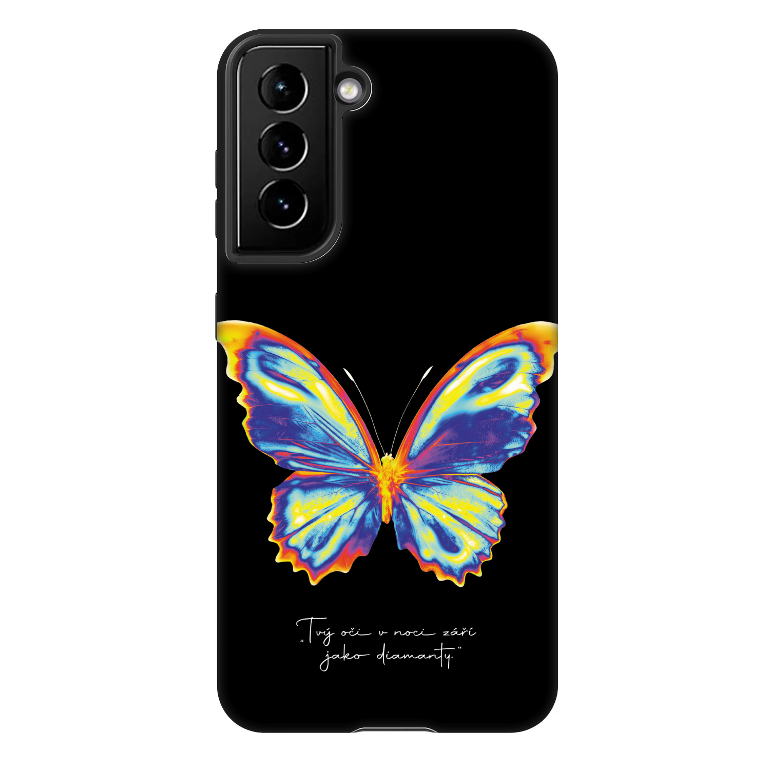 Picasee Fashion Case pre Samsung Galaxy S22 5G - Diamanty Black
