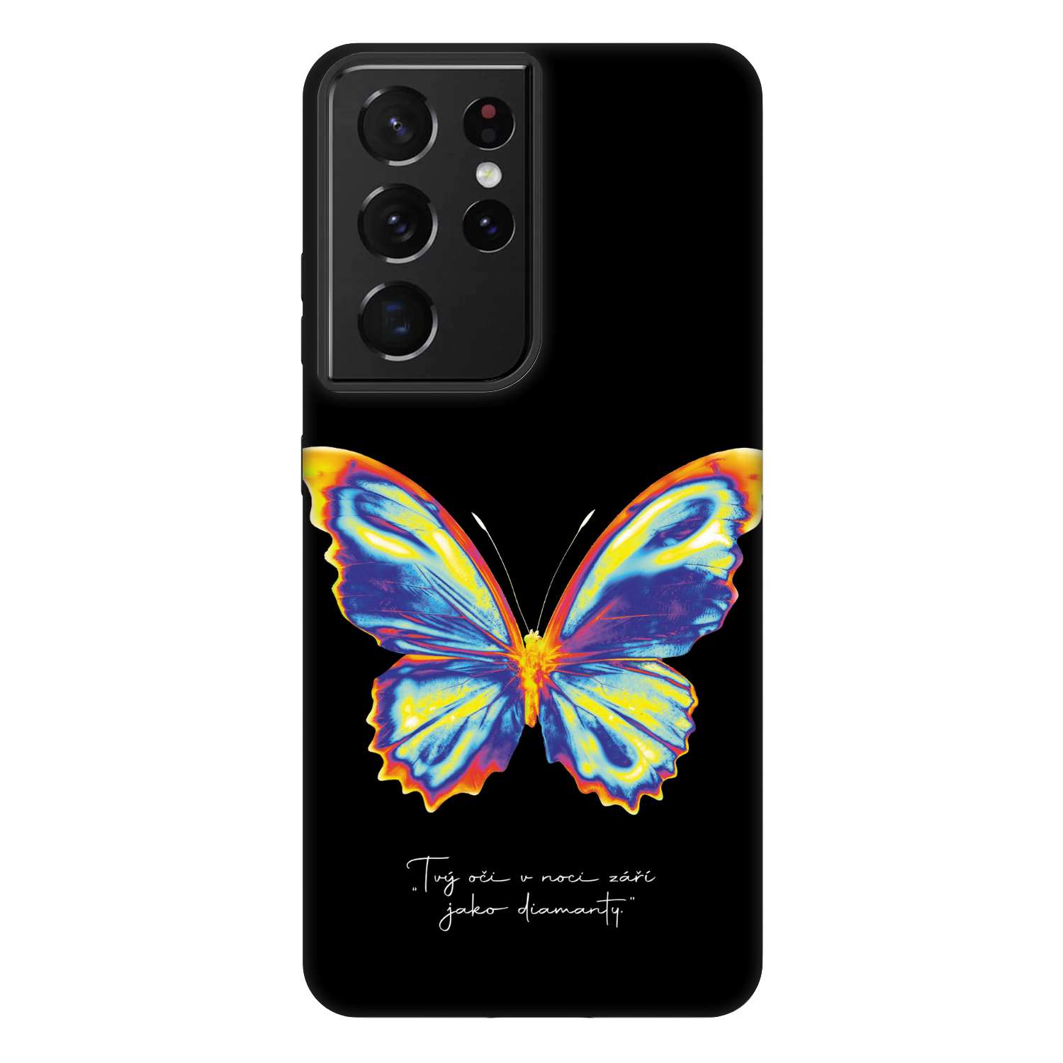 Picasee Fashion Case pre Samsung Galaxy S21 Ultra 5G G998B - Diamanty Black