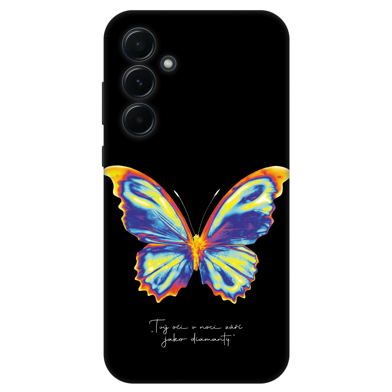Picasee Fashion Case pre Samsung Galaxy A55 5G A556B - Diamanty Black