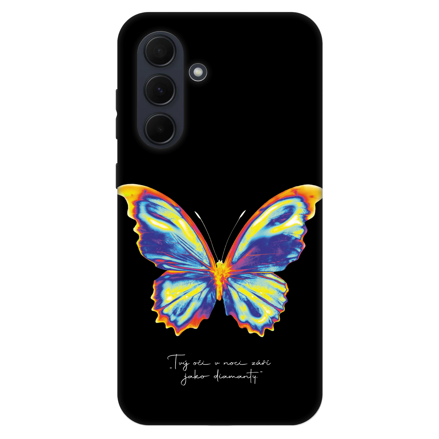 Picasee Fashion Case pre Samsung Galaxy A35 5G A356B - Diamanty Black