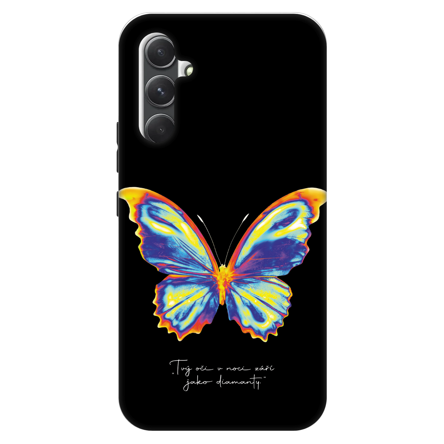 Picasee Fashion Case pre Samsung Galaxy A34 5G A346B - Diamanty Black