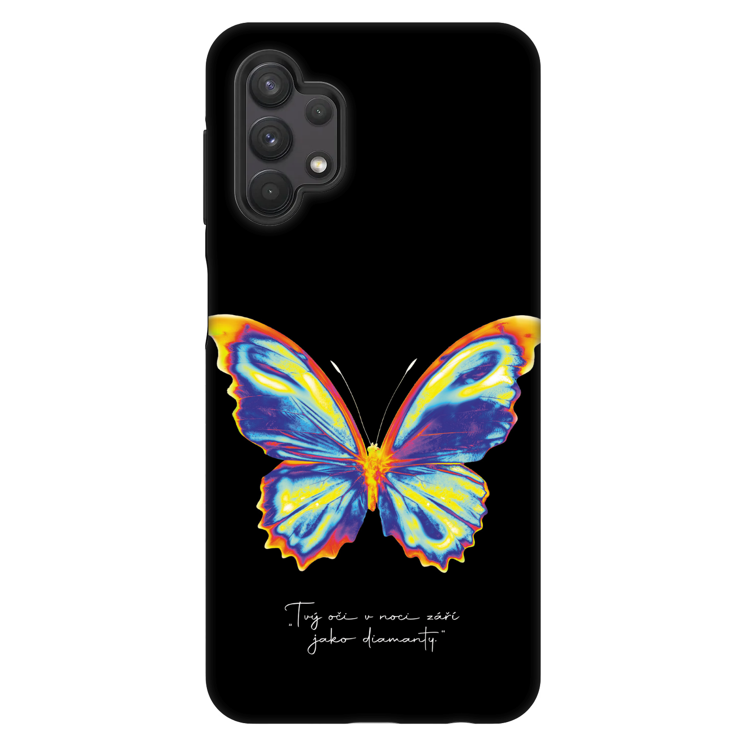 Picasee Fashion Case pre Samsung Galaxy A32 5G A326B - Diamanty Black