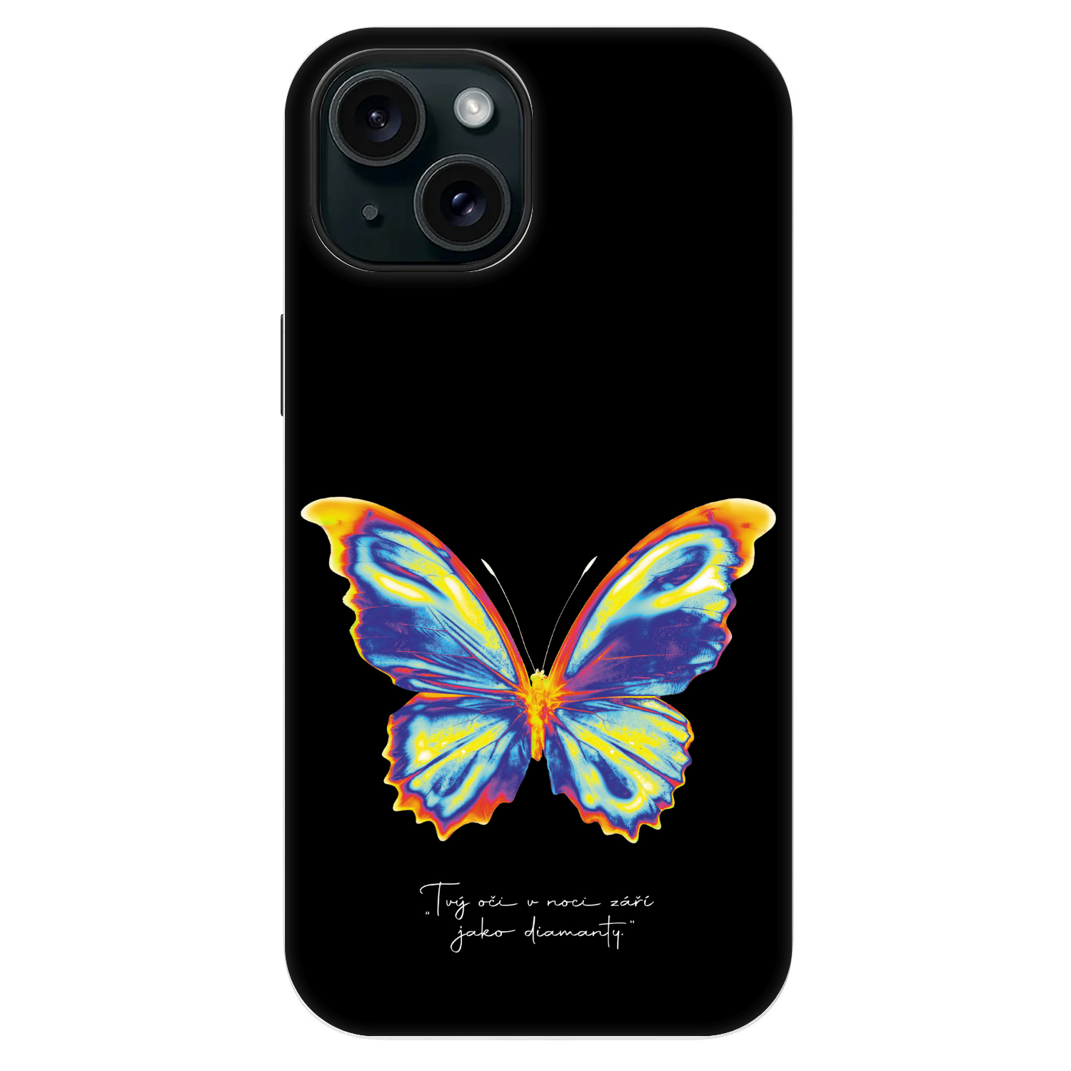 Picasee Fashion Case MagSafe pre Apple iPhone 13 - Diamanty Black