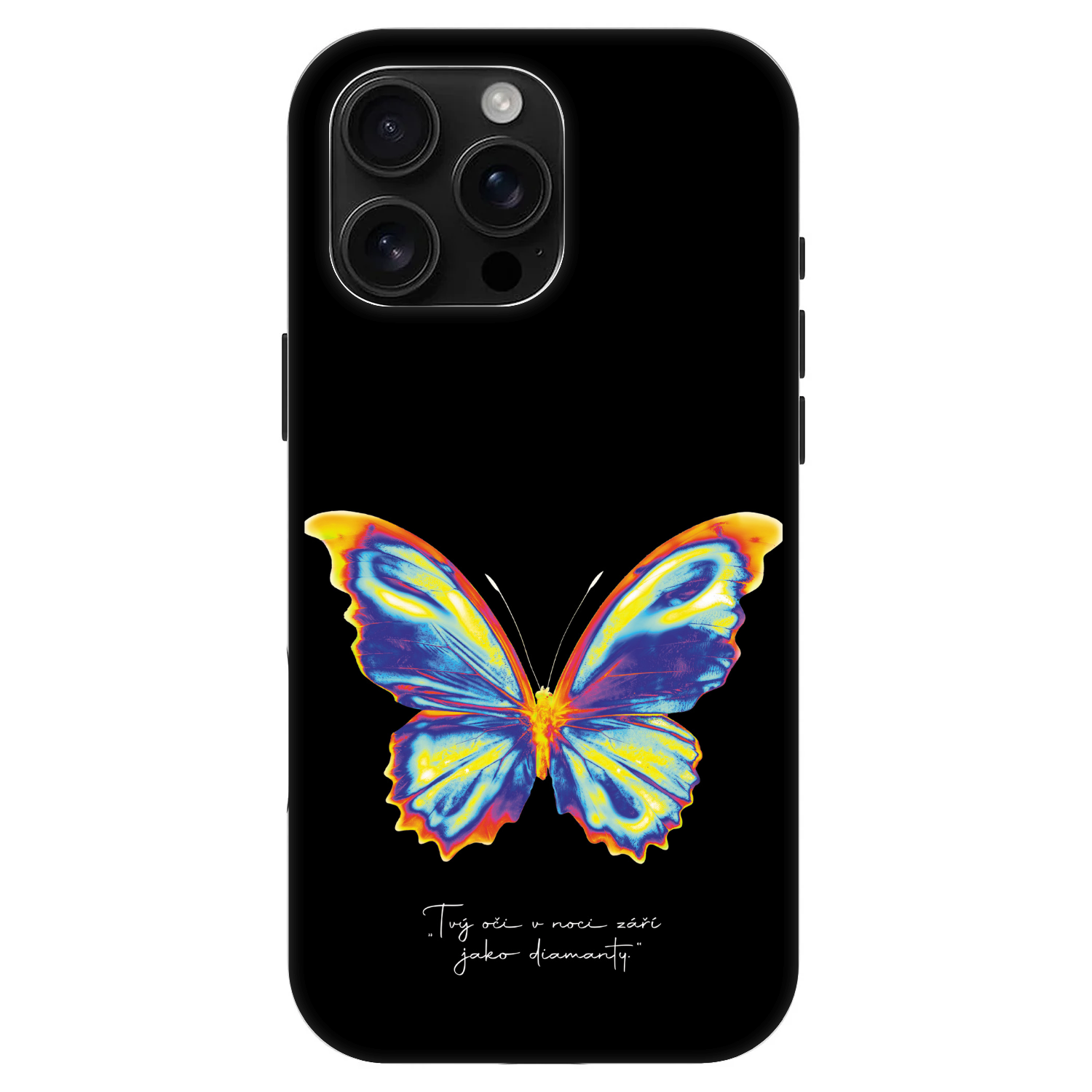 Picasee Fashion Case MagSafe pre Apple iPhone 16 Pro Max - Diamanty Black