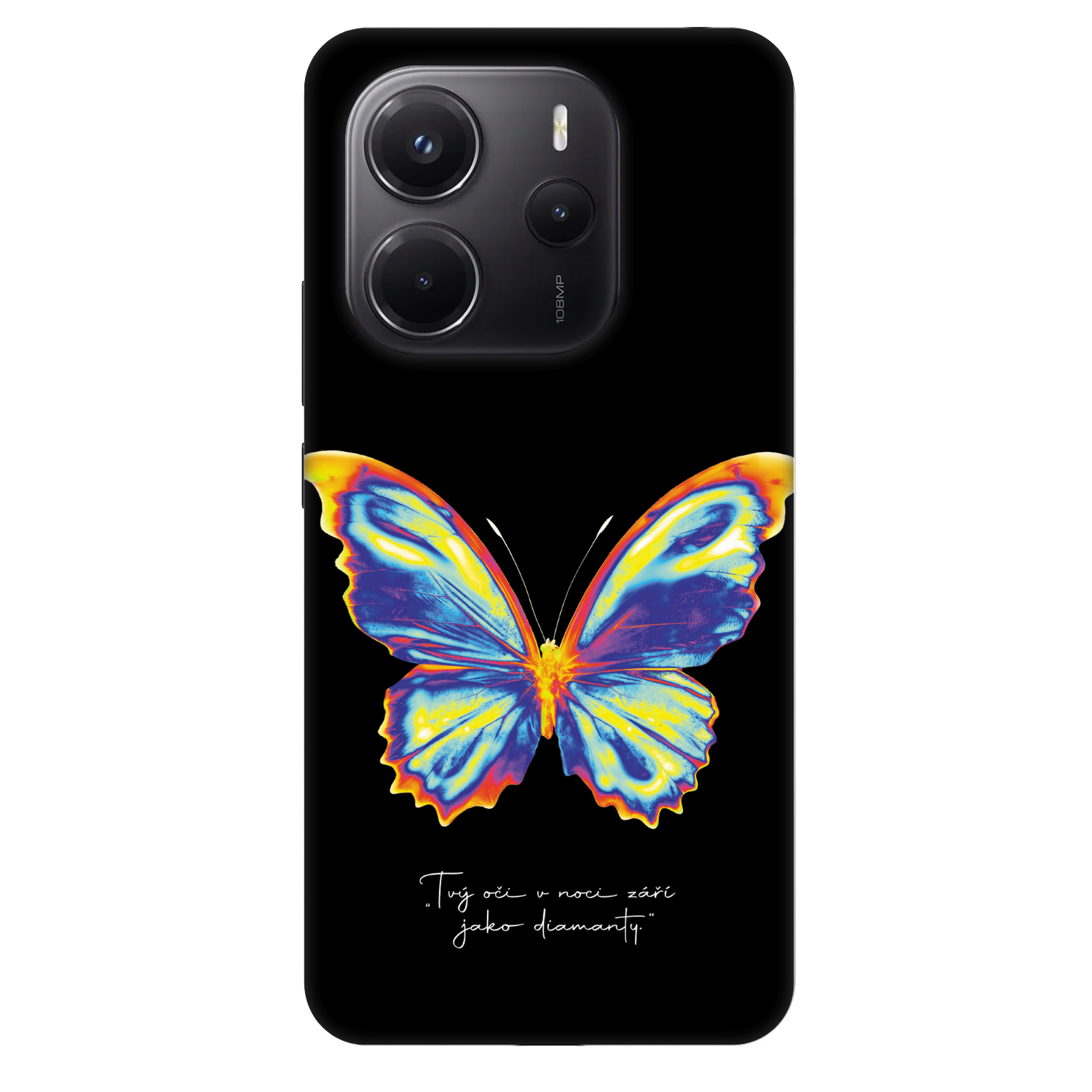 Picasee Fashion Case pre Xiaomi Redmi Note 14 4G - Diamanty Black