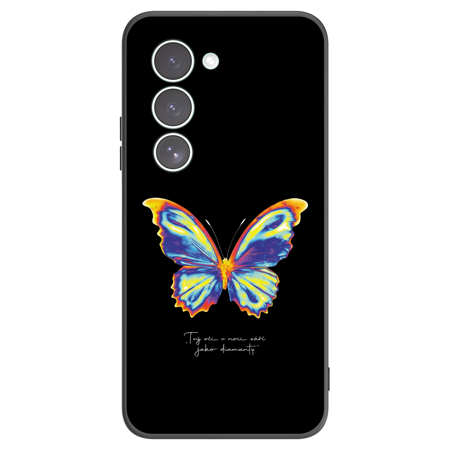 Picasee silikónový čierny obal pre Xiaomi Redmi 15 5G - Diamanty Black