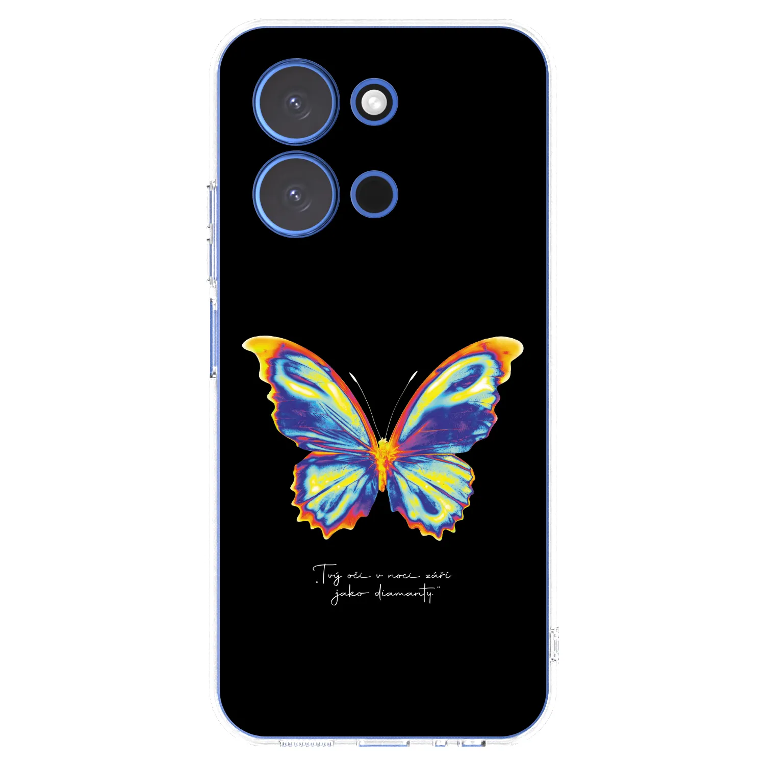 Picasee silikónový prehľadný obal pre Xiaomi Redmi 15C 4G - Diamanty Black