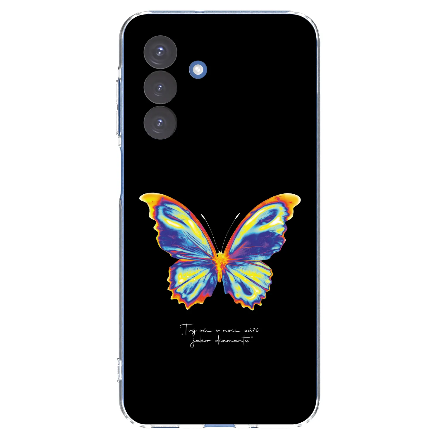 Picasee silikónový prehľadný obal pre Samsung Galaxy A17 5G - Diamanty Black