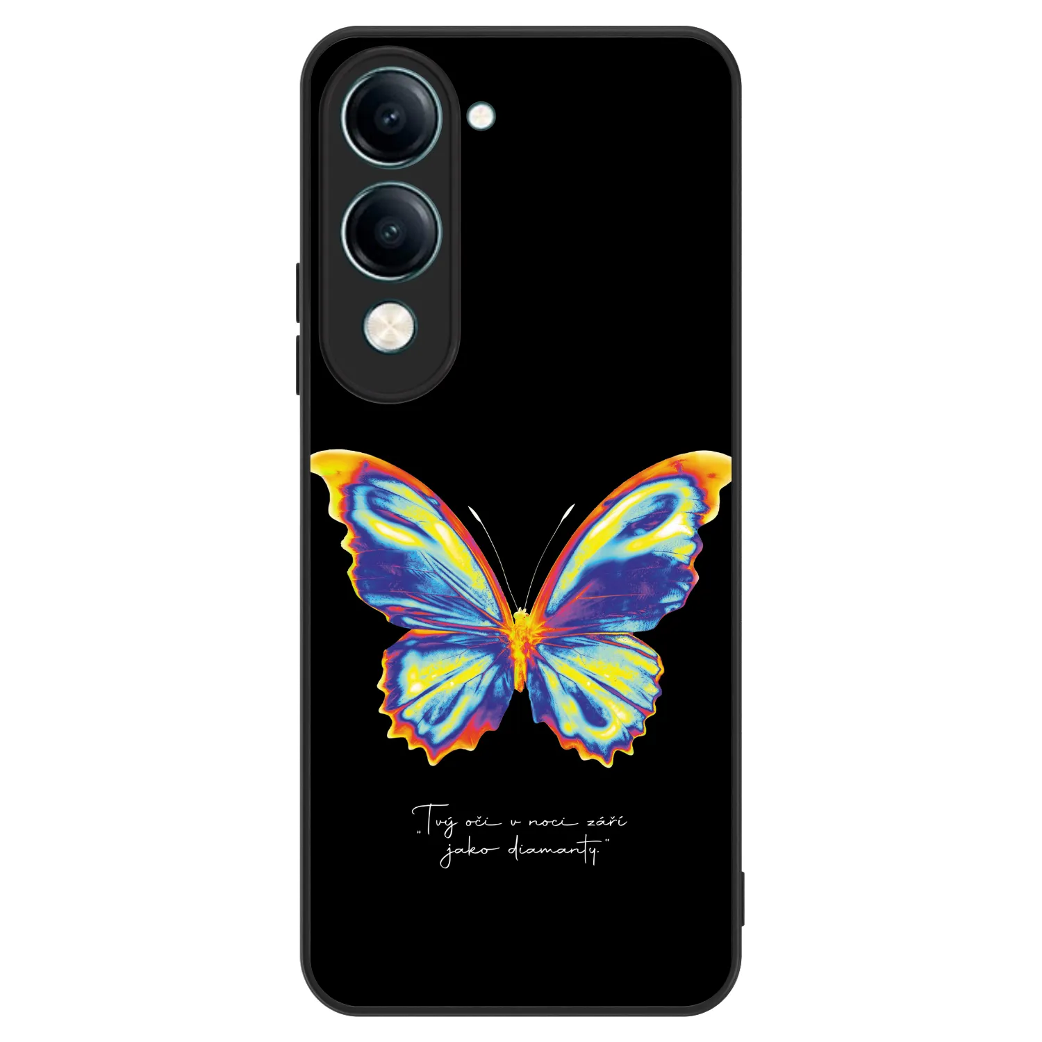 Picasee ULTIMATE CASE pro Vivo Y29s 5G - Diamanty Black