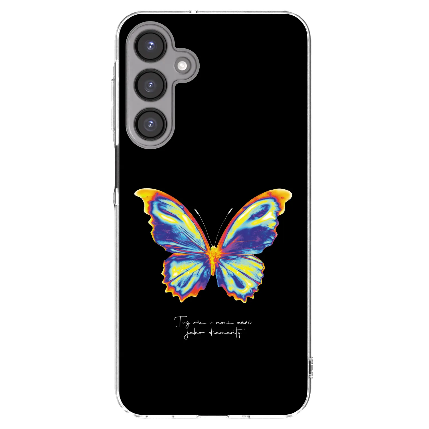Picasee silikónový prehľadný obal pre Samsung Galaxy A16 4G - Diamanty Black