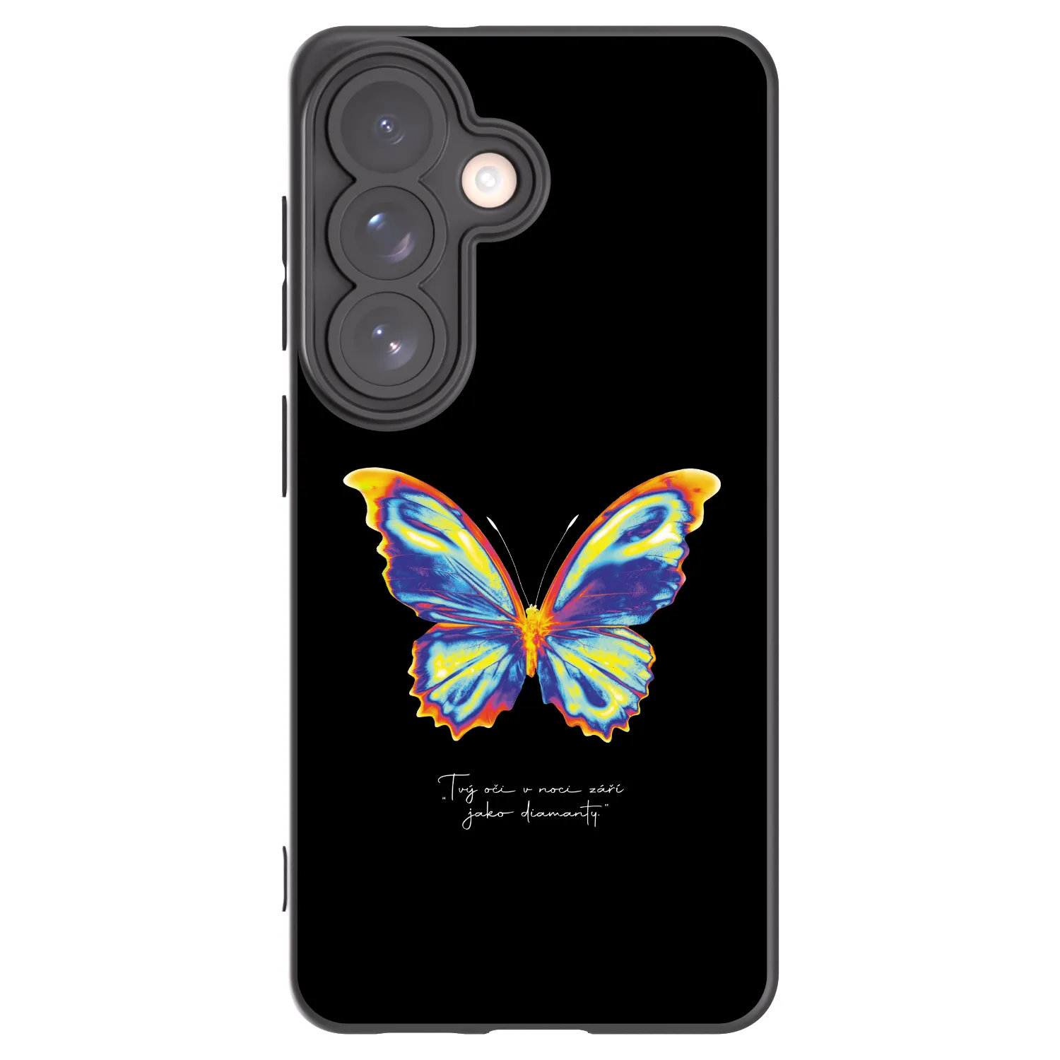 Picasee silikónový čierny obal pre Samsung Galaxy S26 - Diamanty Black