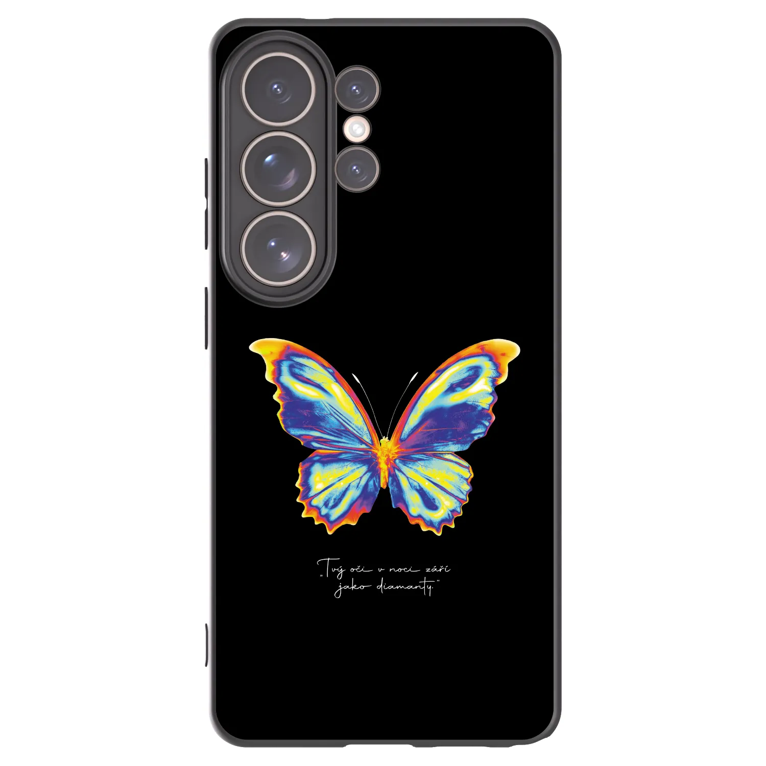 Picasee silikónový čierny obal pre Samsung Galaxy S26 Ultra - Diamanty Black