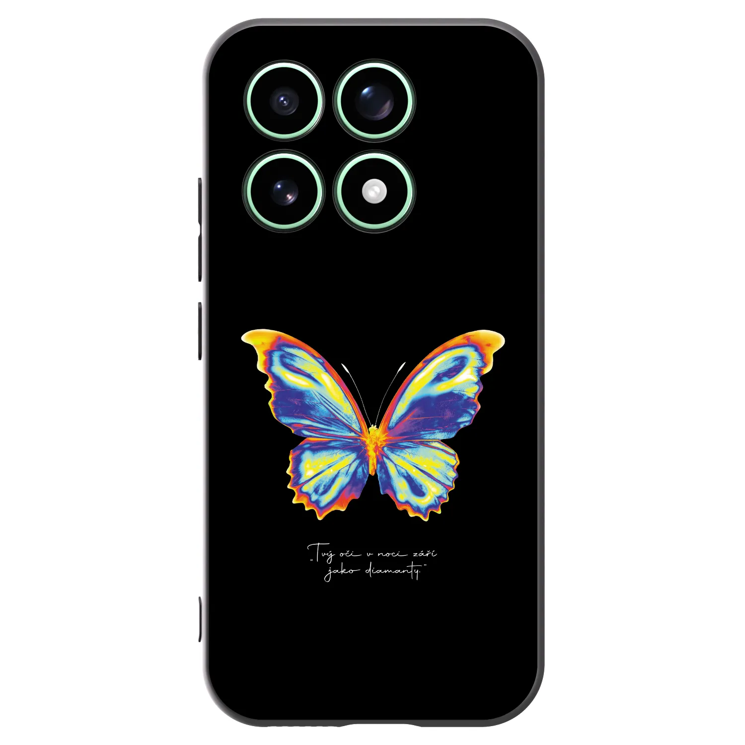 Picasee silikónový čierny obal pre Xiaomi 17 - Diamanty Black
