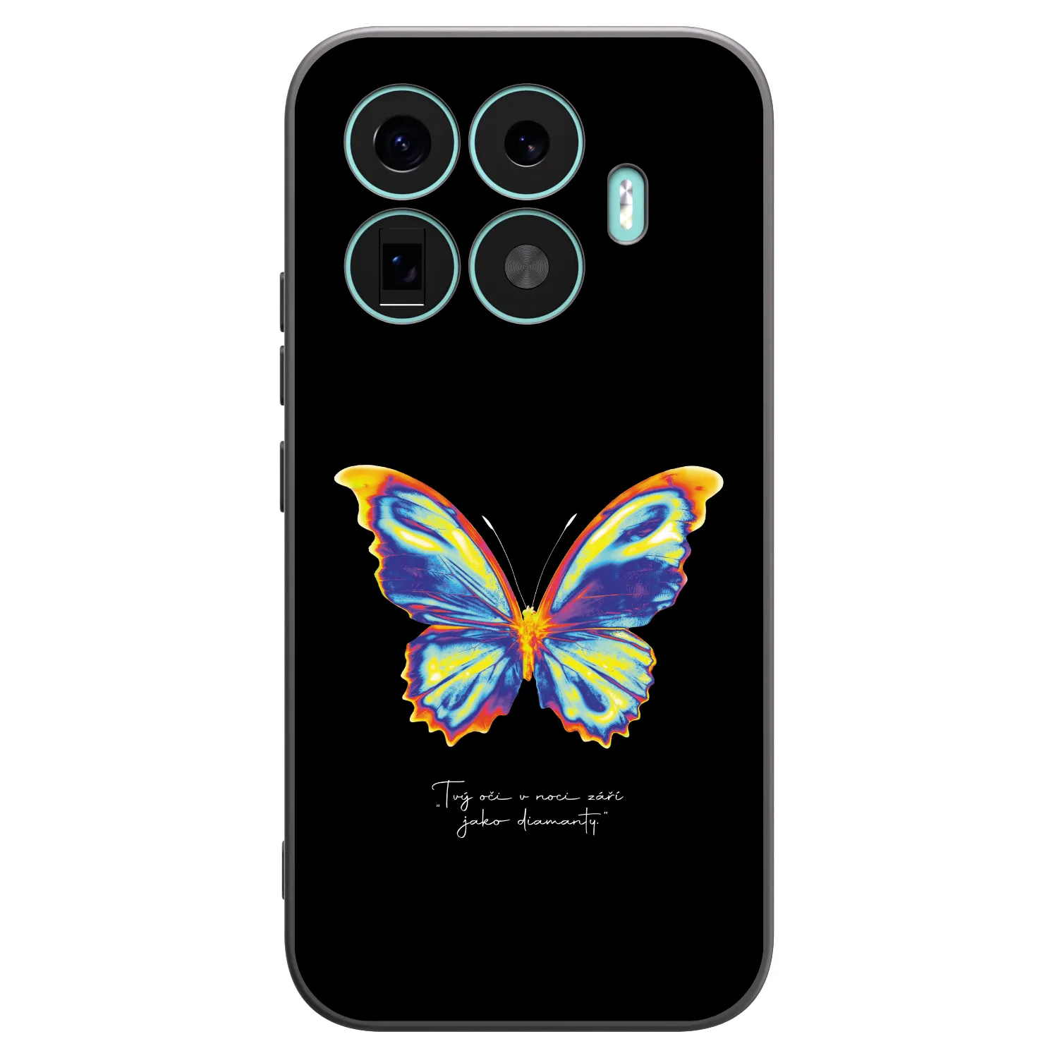 Picasee silikónový čierny obal pre Xiaomi 17T - Diamanty Black