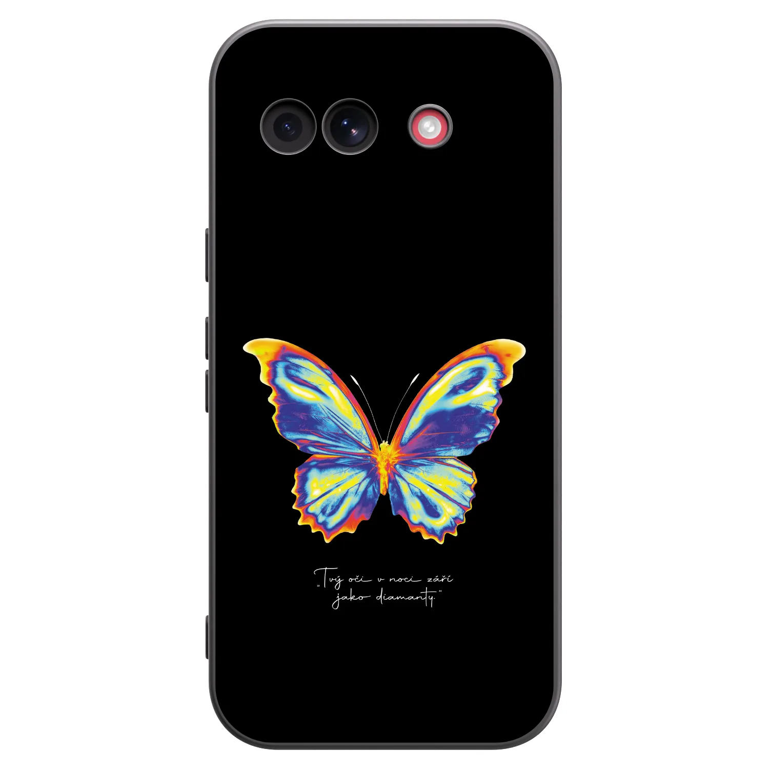 Picasee silikónový čierny obal pre Google Pixel 10a - Diamanty Black