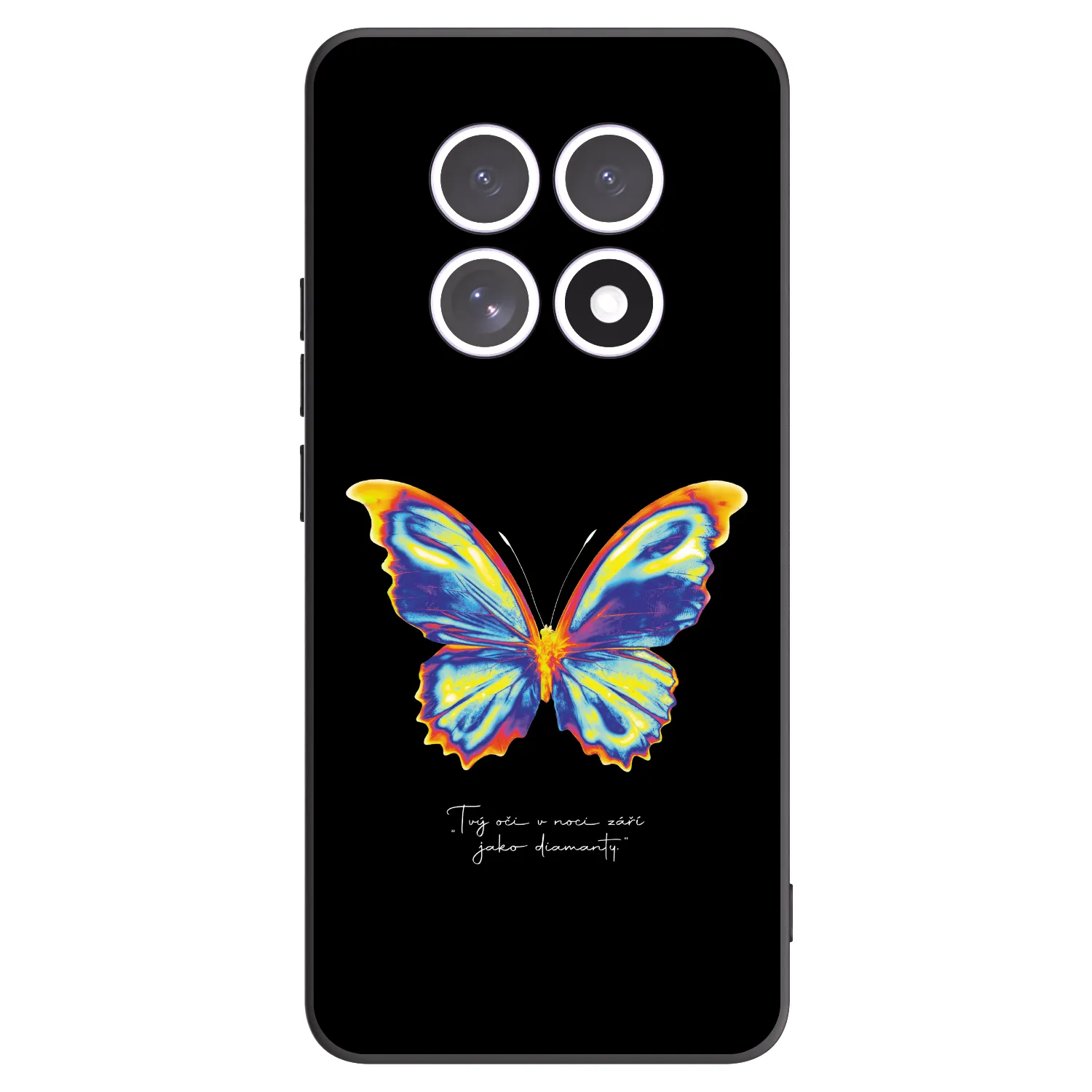 Picasee silikónový čierny obal pre Xiaomi Redmi Note 15 5G - Diamanty Black