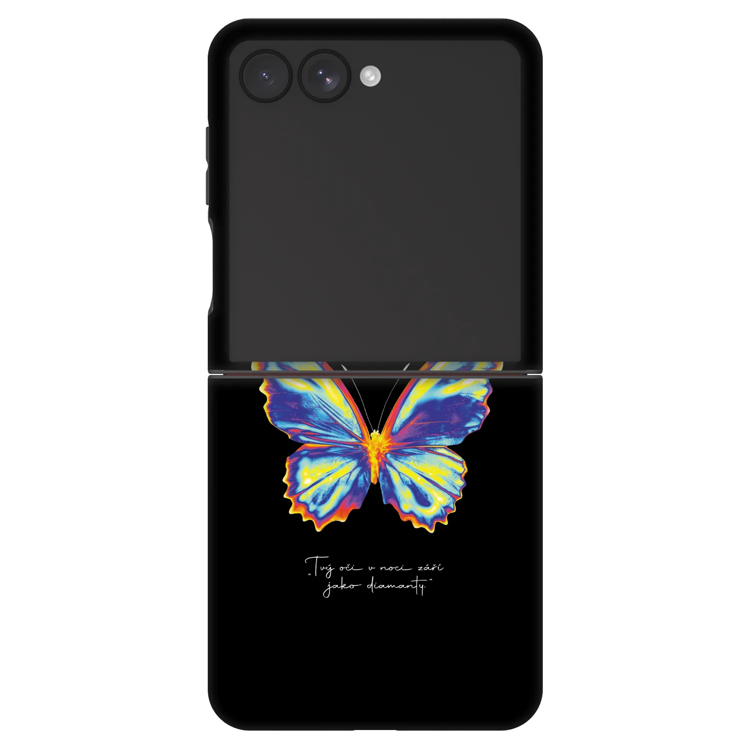 Picasee Fashion Case pre Samsung Galaxy Z Flip7 5G - Diamanty Black