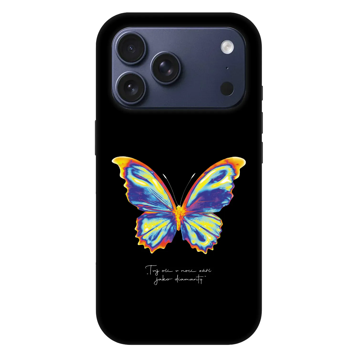 Picasee Fashion Case MagSafe pre Apple iPhone 18 Pro - Diamanty Black
