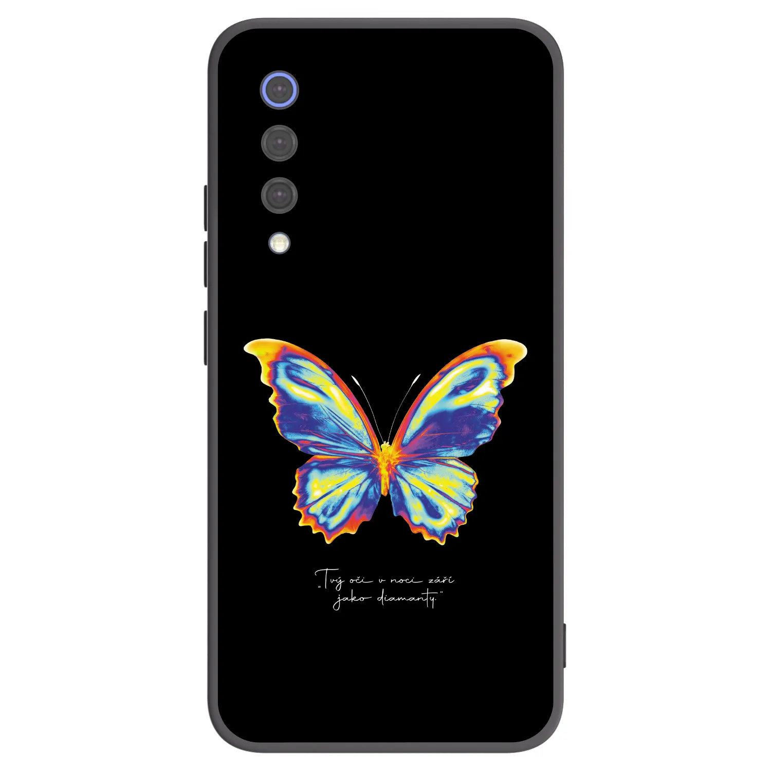 Picasee silikónový čierny obal pre Xiaomi Mi 9 SE - Diamanty Black