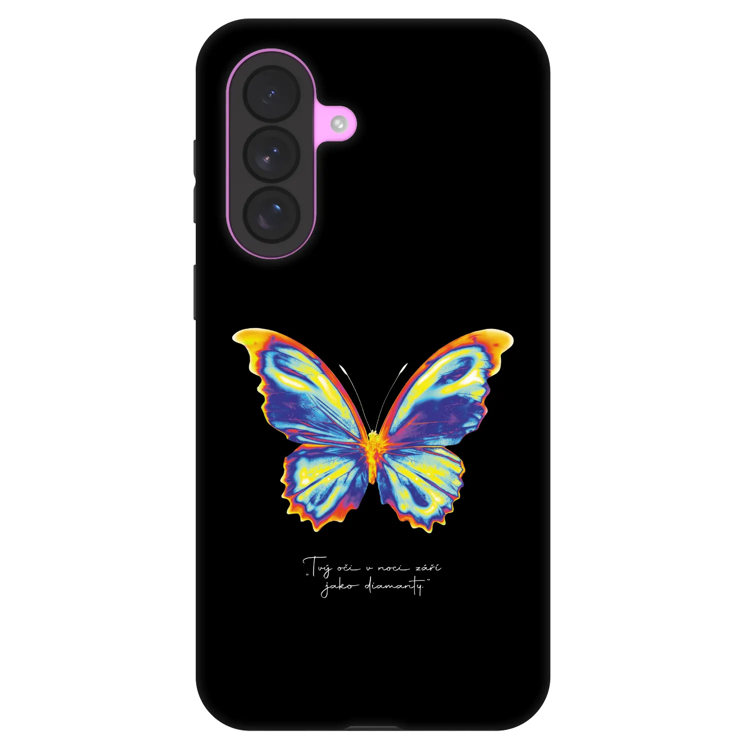 Picasee Fashion Case pre Samsung Galaxy A37 - Diamanty Black