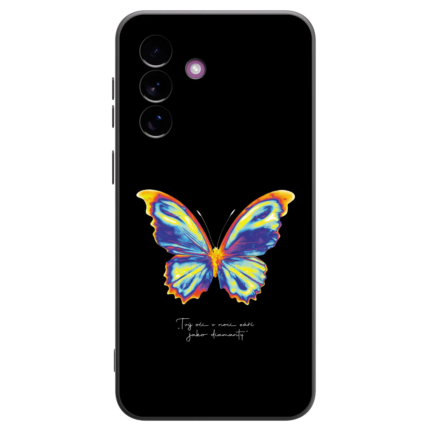 Picasee silikónový čierny obal pre Samsung Galaxy A37 - Diamanty Black