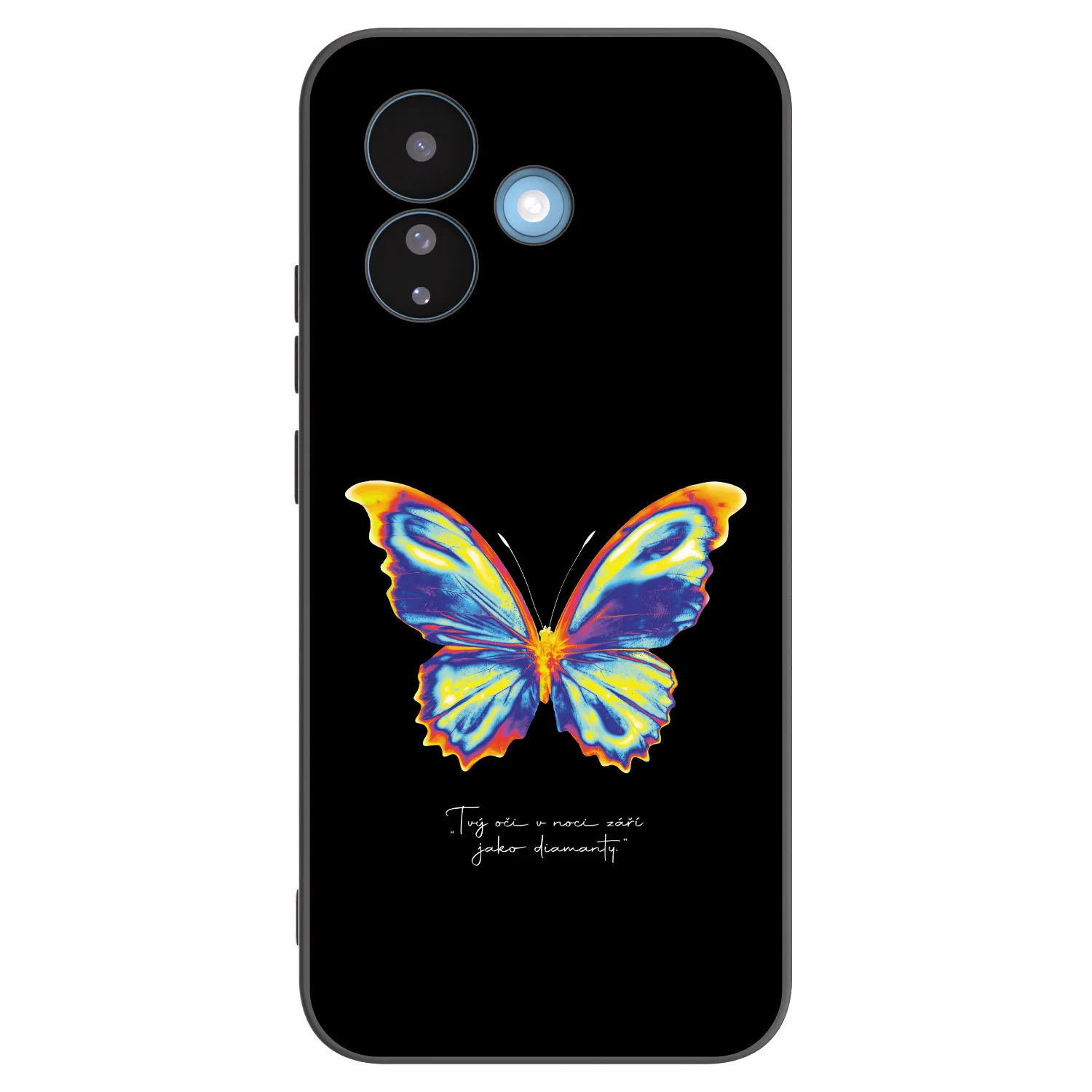Picasee silikónový čierny obal pre Xiaomi Redmi Note 17 Pro 5G - Diamanty Black