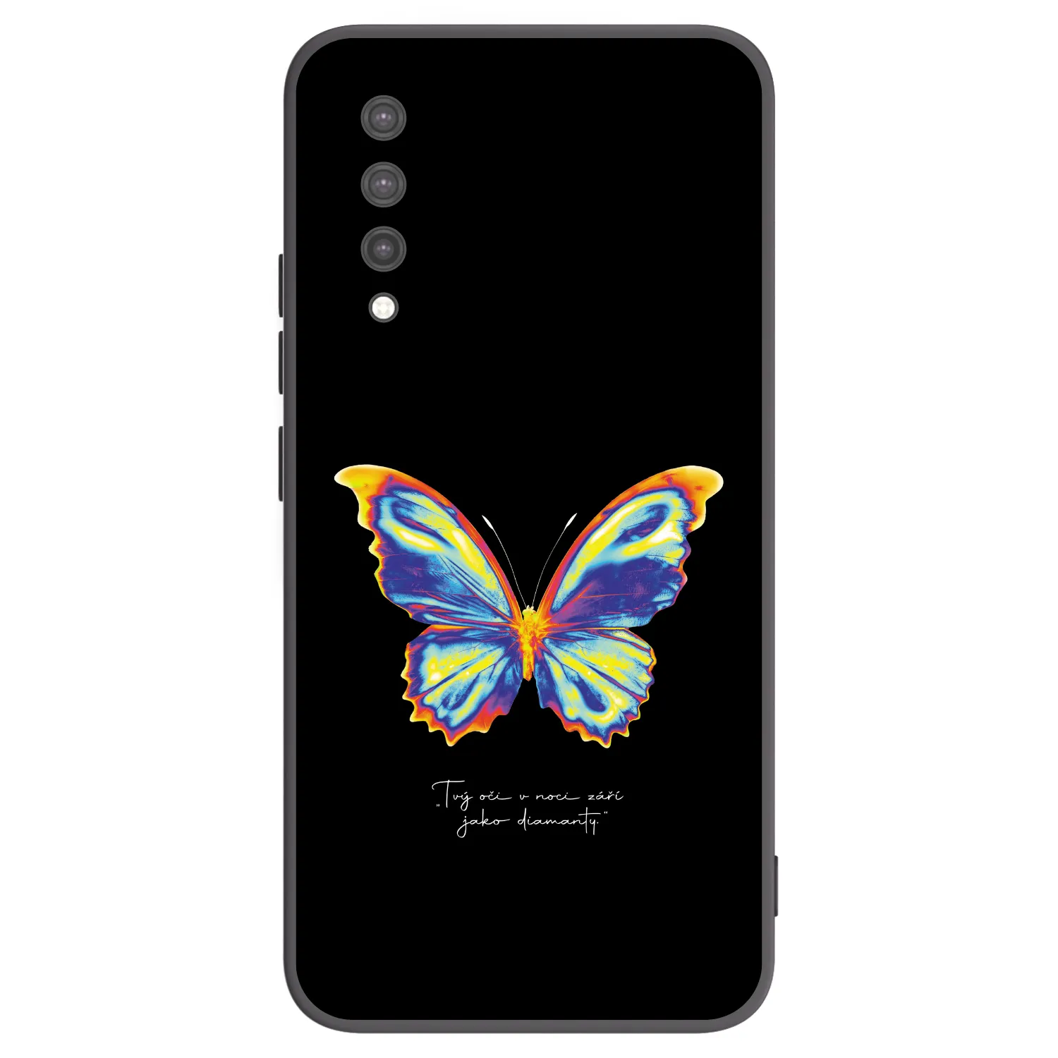 Picasee silikónový čierny obal pre Xiaomi Mi 9 Lite - Diamanty Black