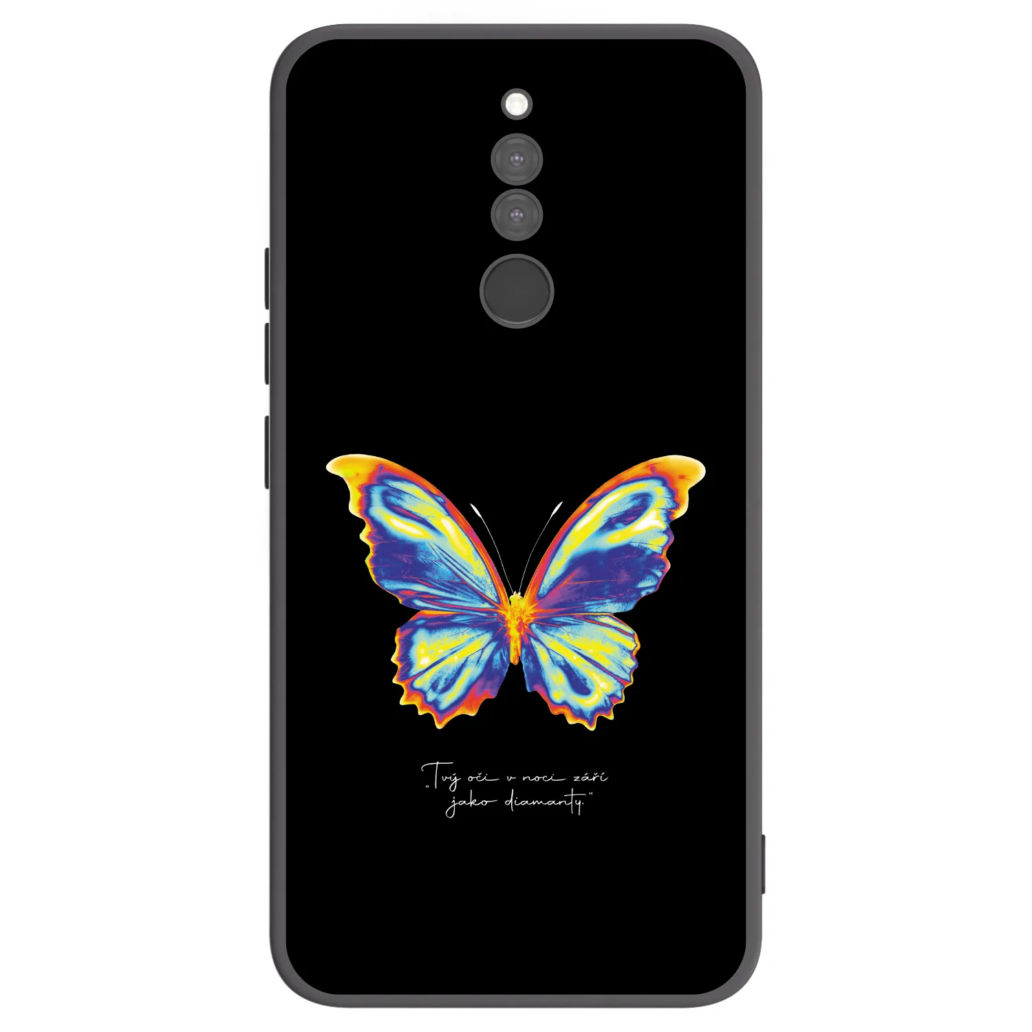 Picasee silikónový čierny obal pre Xiaomi Redmi 8 - Diamanty Black