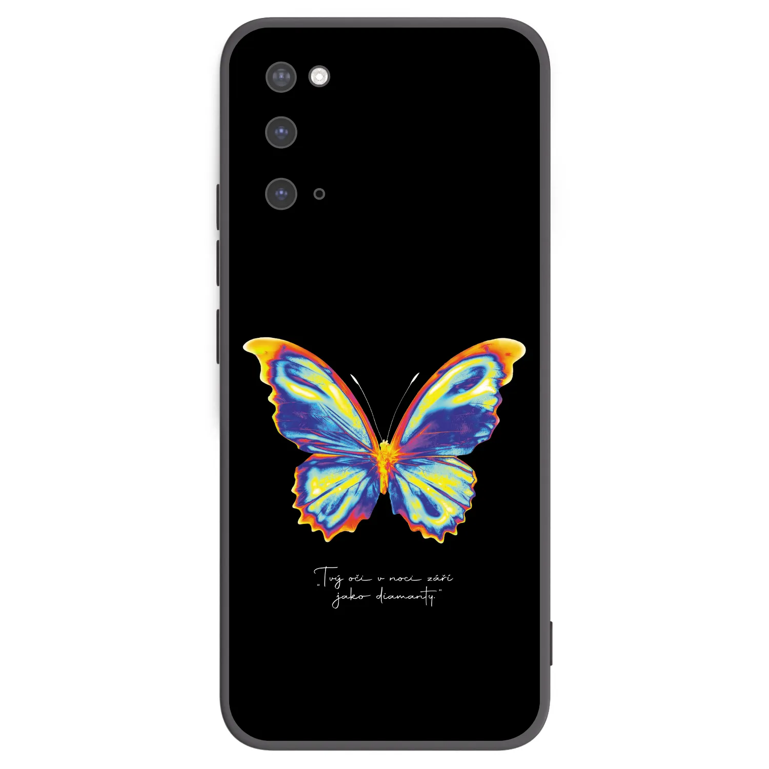 Picasee silikónový čierny obal pre Samsung Galaxy S20 G980F - Diamanty Black