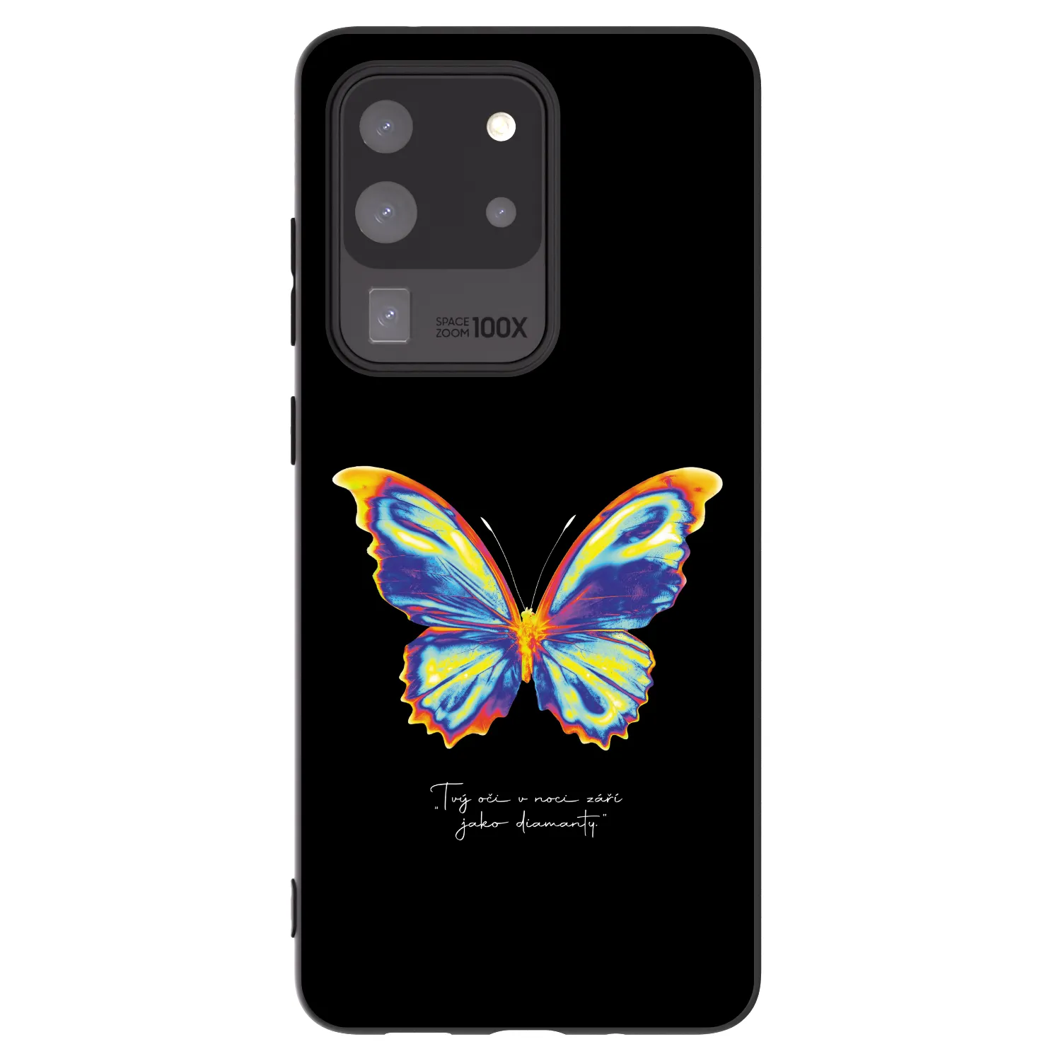 Picasee silikónový čierny obal pre Samsung Galaxy S20 Ultra 5G G988F - Diamanty Black