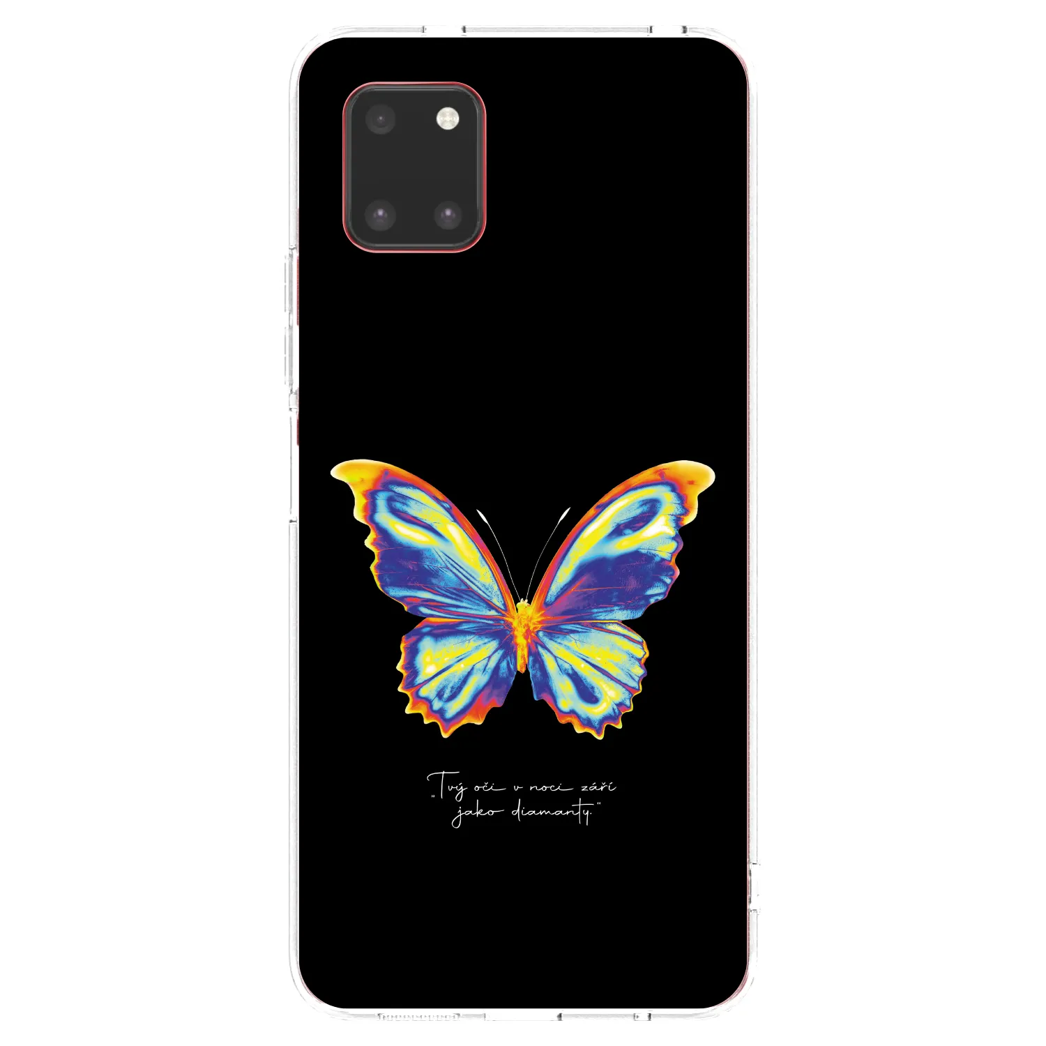 Picasee silikónový prehľadný obal pre Samsung Galaxy Note 10 Lite N770F - Diamanty Black
