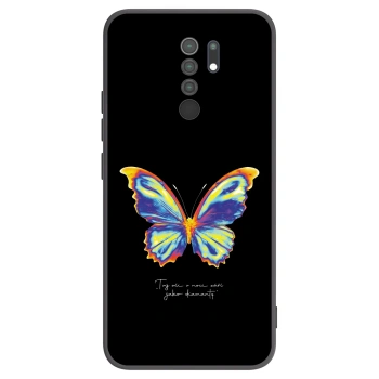 Picasee silikónový čierny obal pre Xiaomi Redmi 9 - Diamanty Black