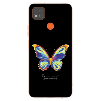 Picasee silikónový prehľadný obal pre Xiaomi Redmi 9C - Diamanty Black