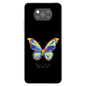 Picasee silikónový čierny obal pre Xiaomi Poco X3 - Diamanty Black