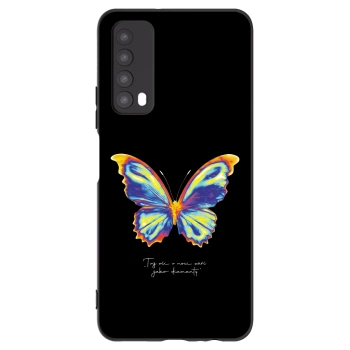Picasee silikónový čierny obal pre Huawei P Smart 2021 - Diamanty Black
