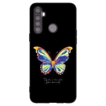 Picasee silikónový čierny obal pre Realme 6i - Diamanty Black