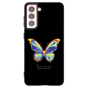 Picasee silikónový čierny obal pre Samsung Galaxy S21 5G G991B - Diamanty Black
