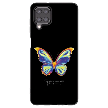Picasee silikónový čierny obal pre Samsung Galaxy A12 A125F - Diamanty Black