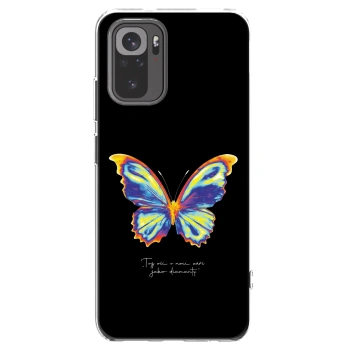 Picasee silikónový prehľadný obal pre Xiaomi Redmi Note 10 - Diamanty Black
