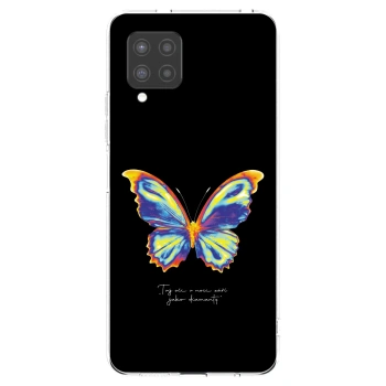 Picasee silikónový prehľadný obal pre Samsung Galaxy A42 A426B - Diamanty Black