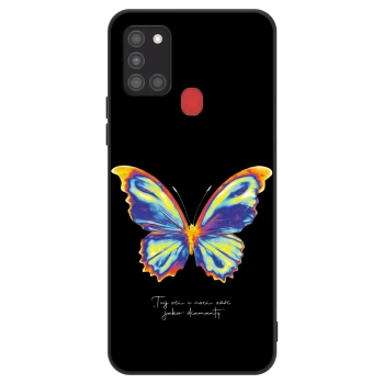 Obal pre Samsung Galaxy A21s - Diamanty Black