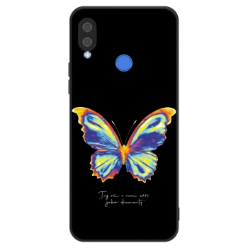 Obal pre Huawei Nova 3 - Diamanty Black