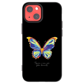 Picasee silikónový čierny obal pre Apple iPhone 13 mini - Diamanty Black