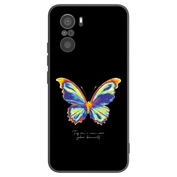 Picasee silikónový čierny obal pre Xiaomi Poco F3 - Diamanty Black