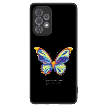 Picasee ULTIMATE CASE pro Samsung Galaxy A52s 5G A528B - Diamanty Black