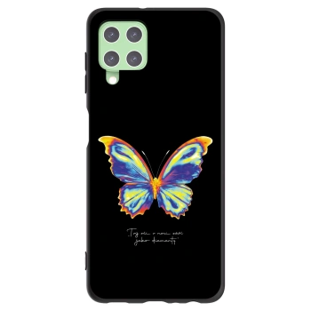 Picasee silikónový čierny obal pre Samsung Galaxy A22 A225F 4G - Diamanty Black